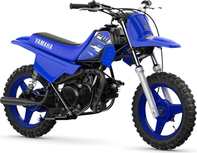 Yamaha PW50 Icon Blue side view