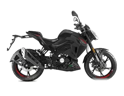 Benelli 165S side view