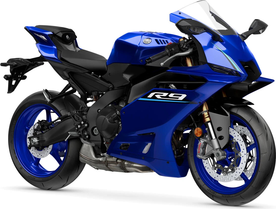 Yamaha YZF-R9 Icon Blue side view