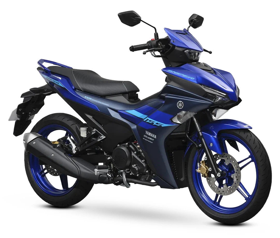 Yamaha Sniper 155 / Exciter 155 Racing Blue side view