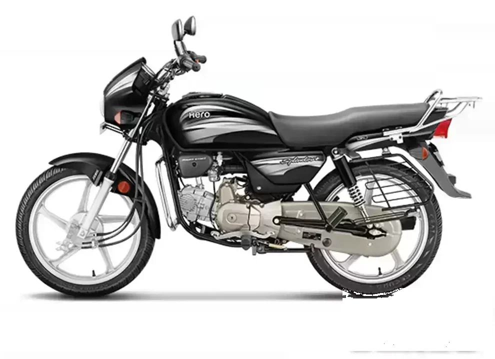 Hero Splendor Plus I3s IBS BS4 side view
