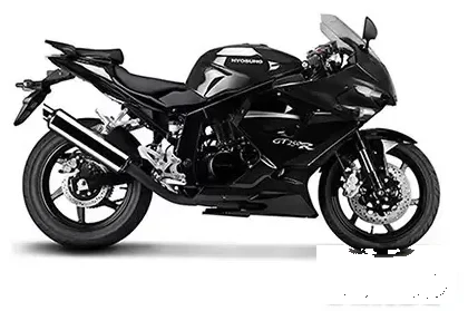 Hyosung GT250R side view