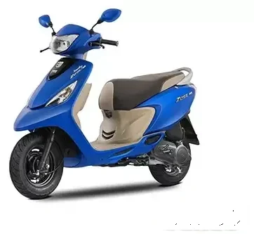 TVS Scooty Zest side view