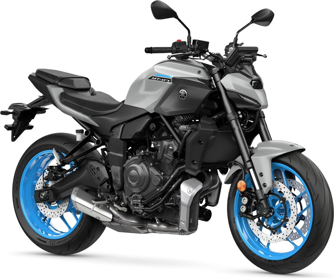 Yamaha MT-07 Ice Storm side view