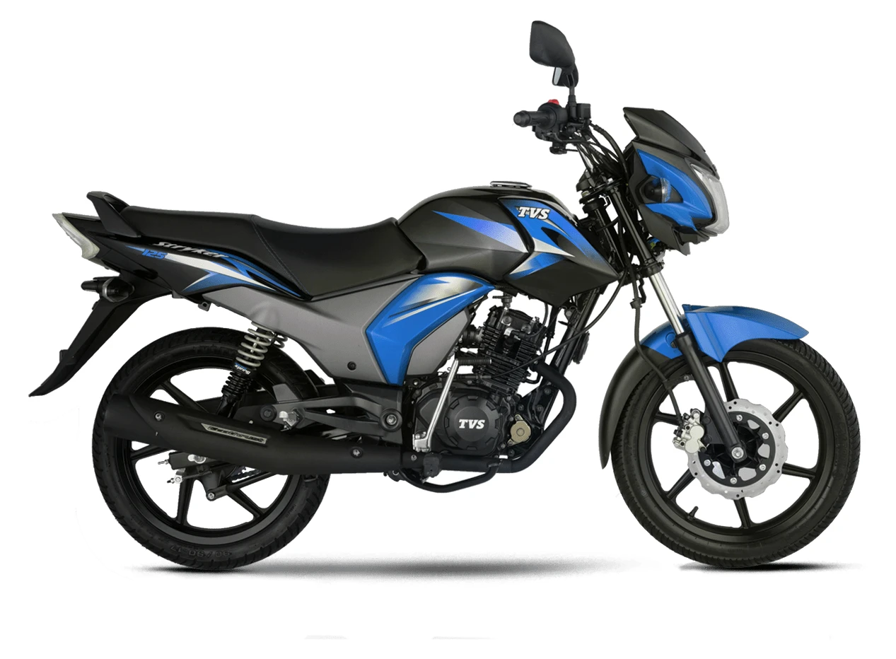 TVS Stryker 125 side view