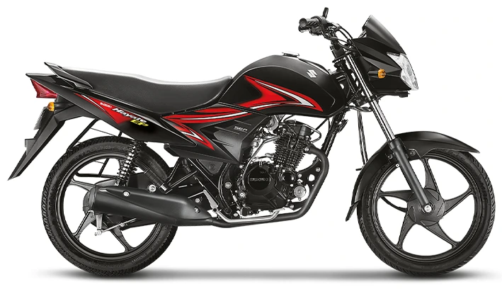 Suzuki Hayate EP Black side view