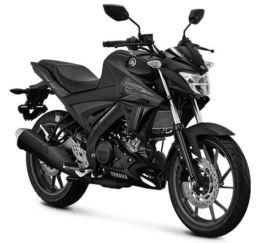 Yamaha Vixion Black side view