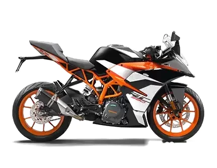 KTM RC 125 side view