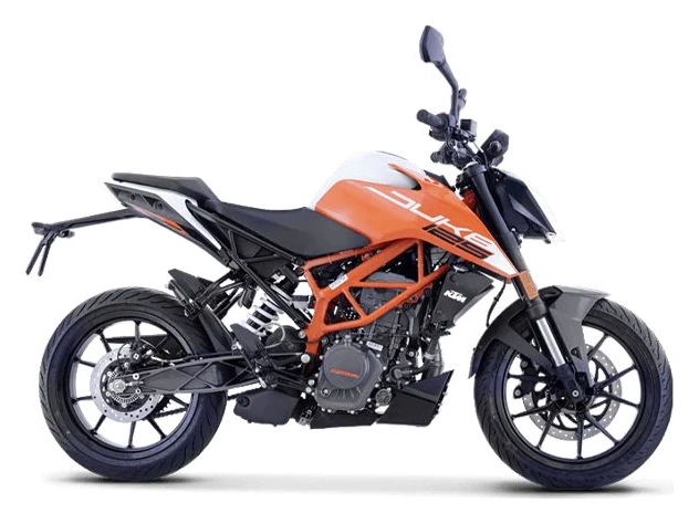 KTM Duke 125 side view