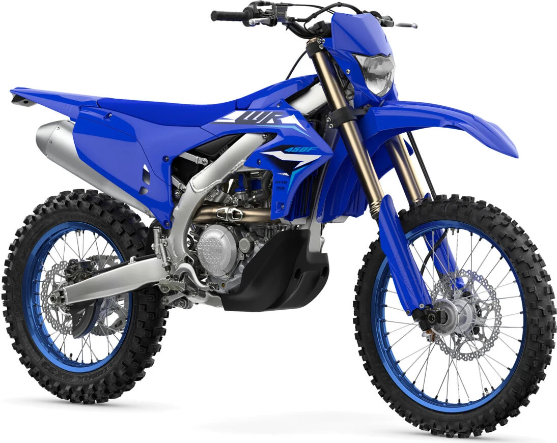 Yamaha WR450F Icon Blue side view