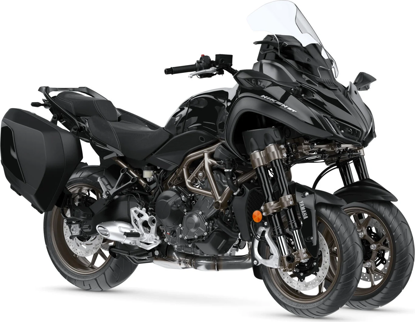 Yamaha Niken GT Yamaha Black side view