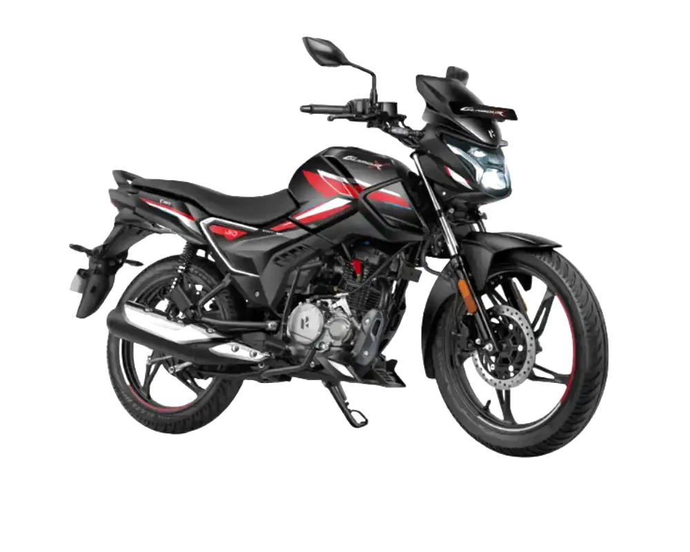 Hero Glamour X 125 side view