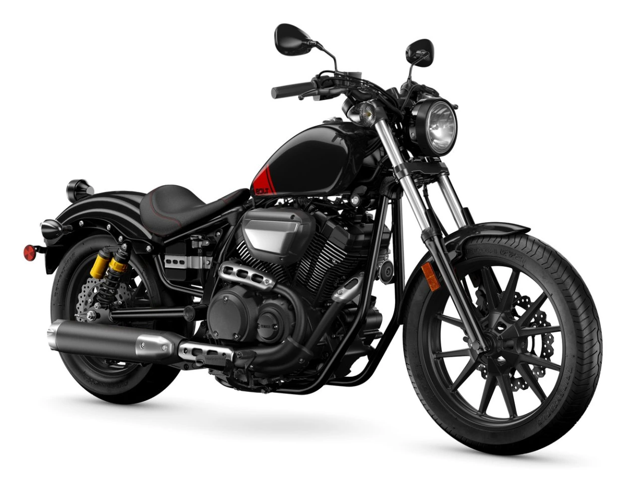 Yamaha Bolt R-Spec Raven side view