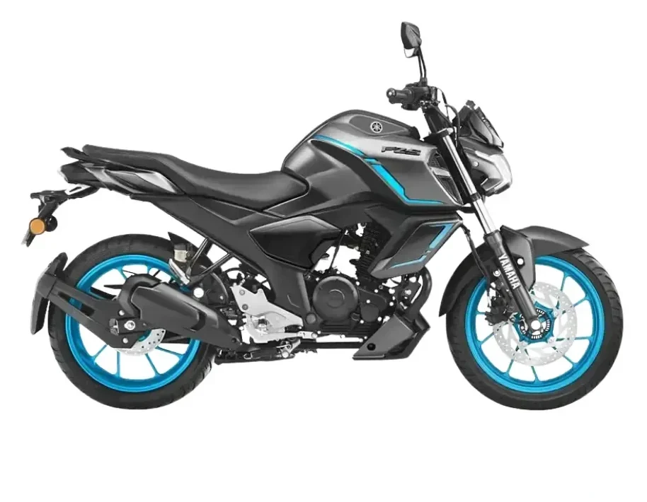 Yamaha FZS Fi Hybrid side view