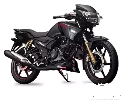 TVS Apache RTR 180 side view