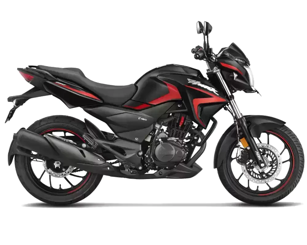 Hero Hunk 150R Dual Disc side view