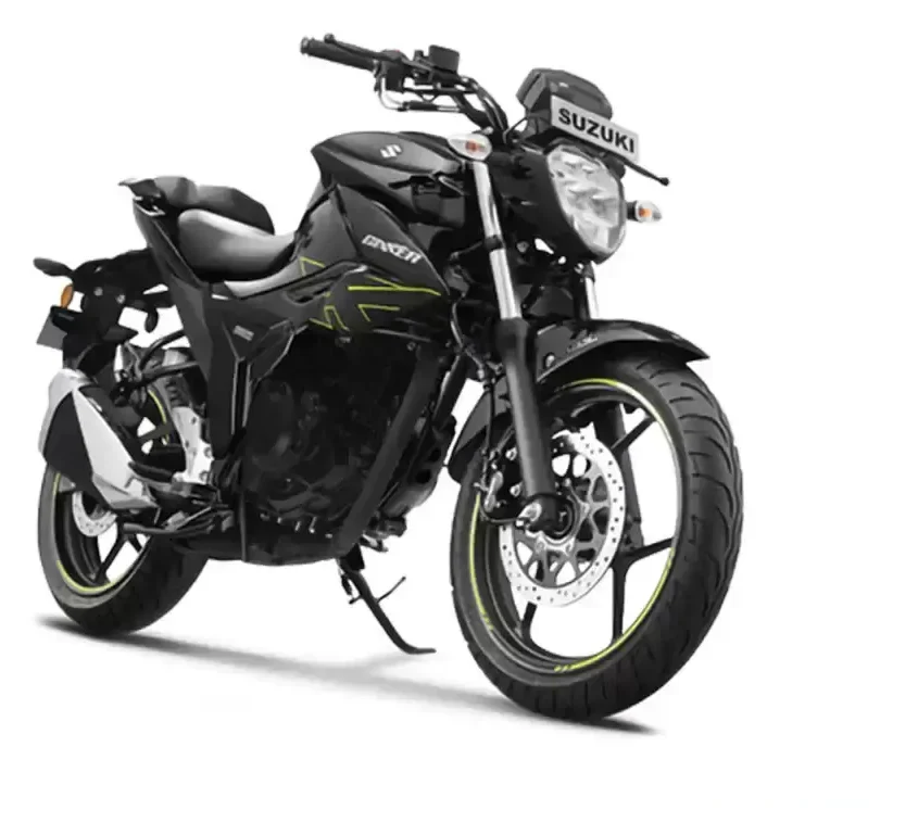 Suzuki Gixxer Carb Disc side view